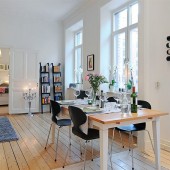 Столовые в светлых тонах фото - дизайн интерьера