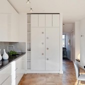 Белая кухня, вид 2