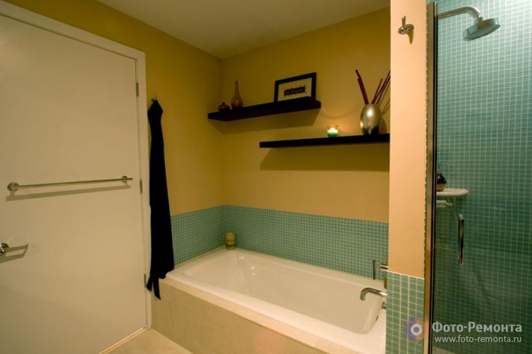 Ремонт светлой ванной