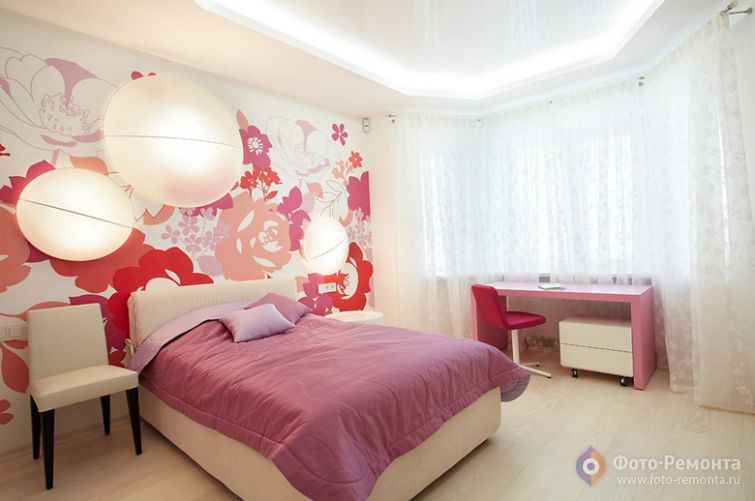 Дизайн спальни для девушки