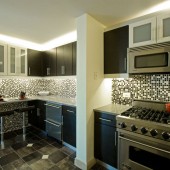 Черные кухни фото - дизайн интерьера