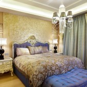 Спальни в стиле арт-деко фото - дизайн интерьера
