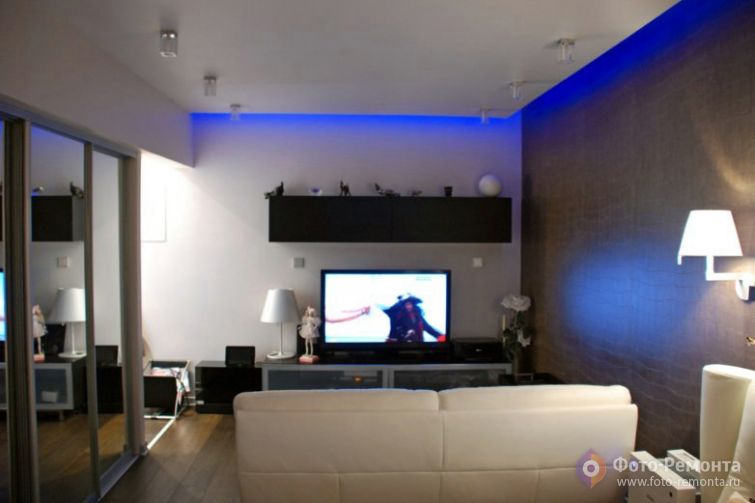 Дизайн однокомнатной квартиры 35 кв.м.