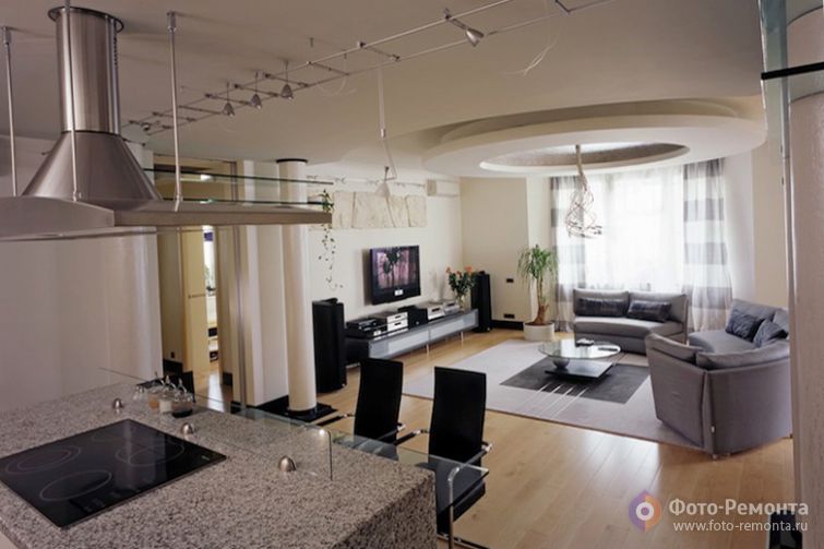 Дизайн интерьера квартиры студии, г. Москва