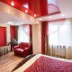 Спальня в красном цвете