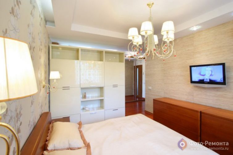  Оформление спальни в коричневом цвете