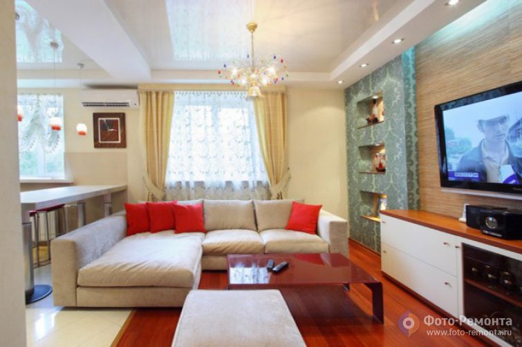 Дизайн квартиры 50 кв.м.