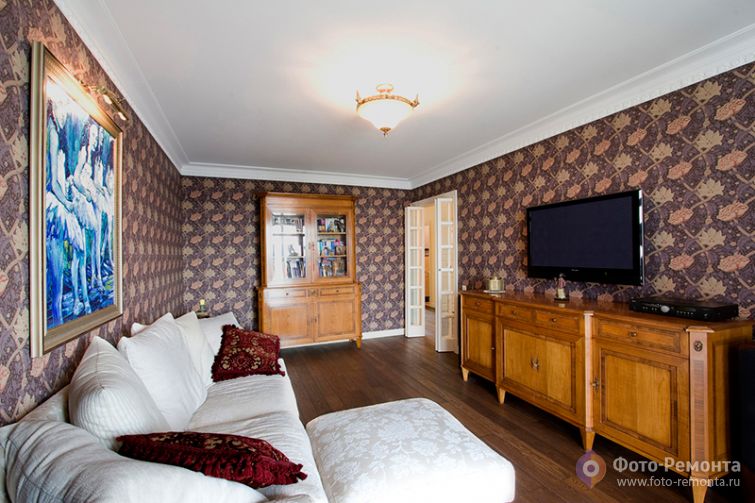 Двухкомнатная квартира в английском стиле