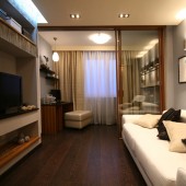 Гостиная 20 кв.м. - общий вид, фото 1