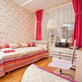 Красные детские комнаты фото - дизайн интерьера