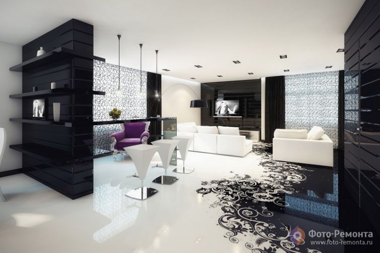 Квартира в стиле арт-деко