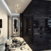 Черные прихожие фото - дизайн интерьера