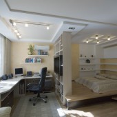 Детская комната с подиумом