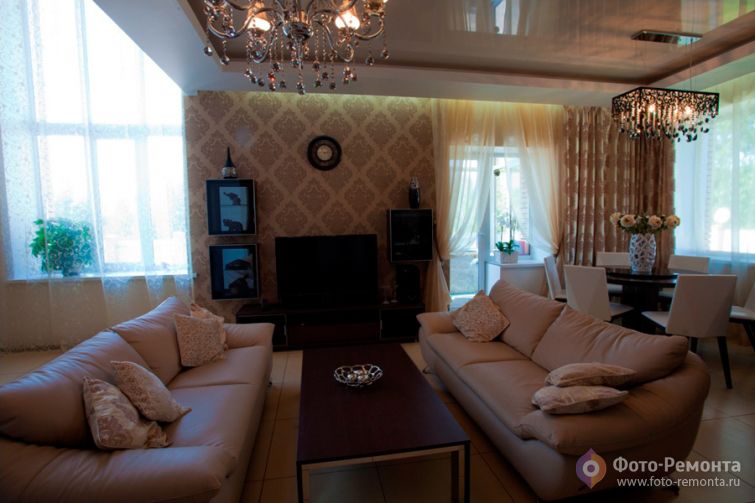  Коричневая гостиная