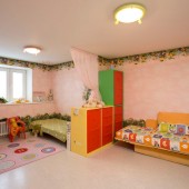 Детская комната для троих детей