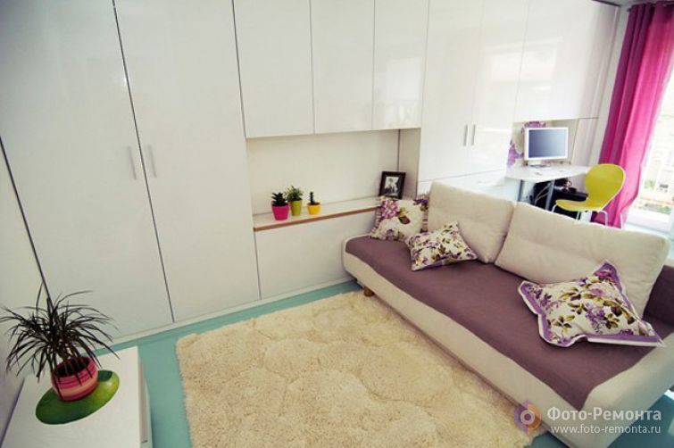 Дизайн однокомнатной малогабаритной квартиры