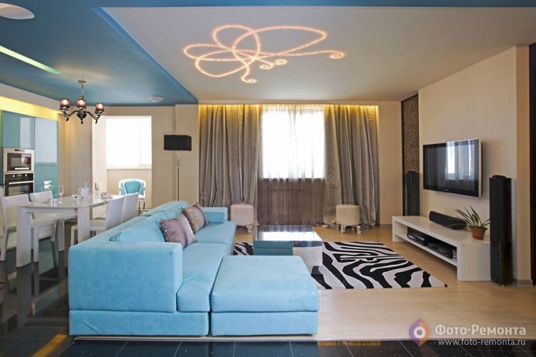 Дизайн двухкомнатной квартиры по улице Солнечной