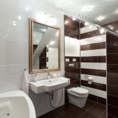 Ванные комнаты в классическом стиле фото - дизайн интерьера