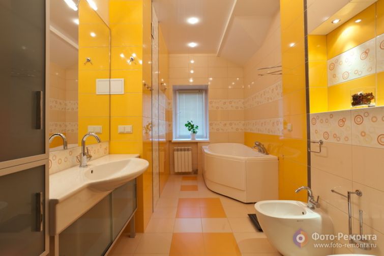  Дизайн белой ванной комнаты