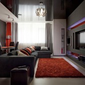 Гостиные в стиле модерн фото - дизайн интерьера