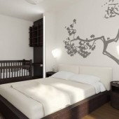 Белые спальни фото - дизайн интерьера