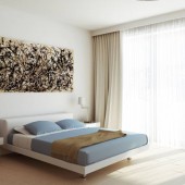 Спальня с панорамными окнами