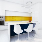 Большие кухни фото - дизайн интерьера