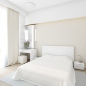 Белые спальни фото - дизайн интерьера