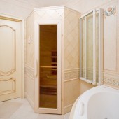 Ванные комнаты в стиле хай-тек фото - дизайн интерьера