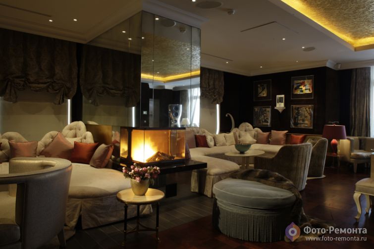 Интерьер пентхауса в ЖК Коперник