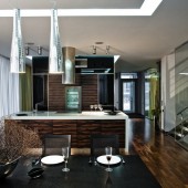 Кухни в стиле хай-тек фото - дизайн интерьера