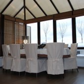 Коричневые столовые фото - дизайн интерьера