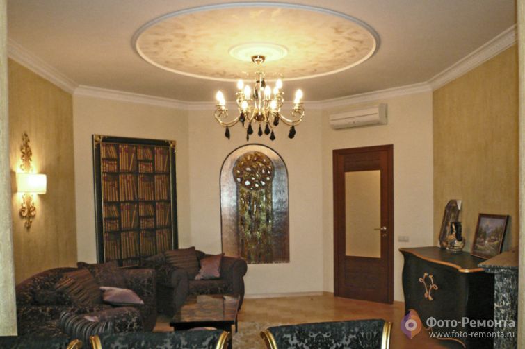 Оформление квартиры в классическом стиле, Москва