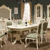 Мебель для прихожей фото - Кремовая мебель для гостиной Роял