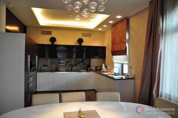  Дизайн белой кухни