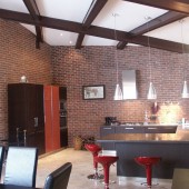 Большие кухни фото - дизайн интерьера