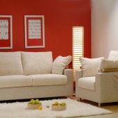 Мягкая мебель фото - Светлый диван Торонто 