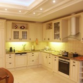 Бежевые кухни фото - дизайн интерьера