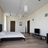 Интерьер белой спальни