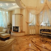 Интерьер дома с элементами кантри
