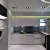 Белые кухни фото - дизайн интерьера