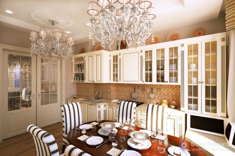  Декор кухни в английском стиле