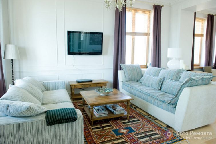 Интерьер квартиры в европейском стиле