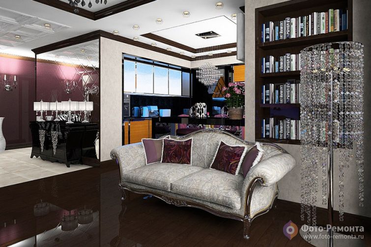 Квартира в стиле барокко