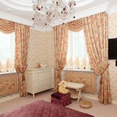 Светлые шторы в детской комнате, фото 12