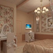 Спальни в стиле кантри фото - дизайн интерьера