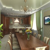 Столовые в классическом стиле фото - дизайн интерьера