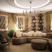 Гостиные в восточном стиле фото - дизайн интерьера