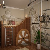 Детские комнаты фото - дизайн интерьера