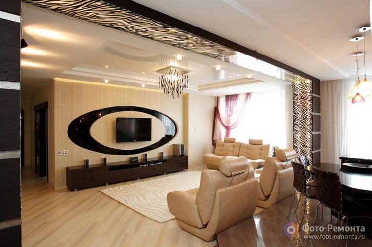 Трехкомнатная квартира от Пространство дизайна